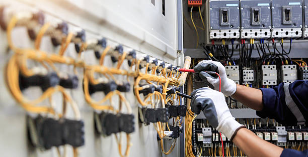 Professional Electrician technician working in Oak Island, NC